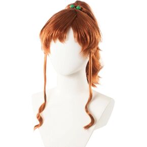 باروكة يلان التأثيرية باروكة أنمي زرقاء باروكة جينشين إمباكت أنمي باروكة قصيرة مع غطاء شعر مستعار لحفلات الهالوين in Kuwait