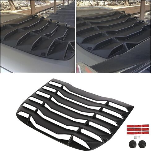 Hecasa Window Window Sunver Sun Shown Cover متوافق مع 2009-2019 Nissan 370Z Coupe in Saudi Arabia