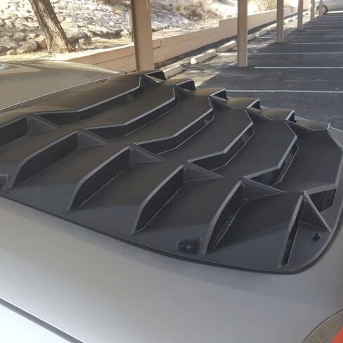 Hecasa Window Window Sunver Sun Shown Cover متوافق مع 2009-2019 Nissan 370Z Coupe in Saudi Arabia