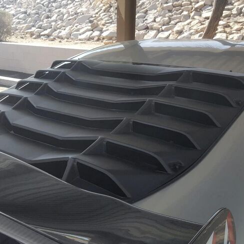 Hecasa Window Window Sunver Sun Shown Cover متوافق مع 2009-2019 Nissan 370Z Coupe in Saudi Arabia