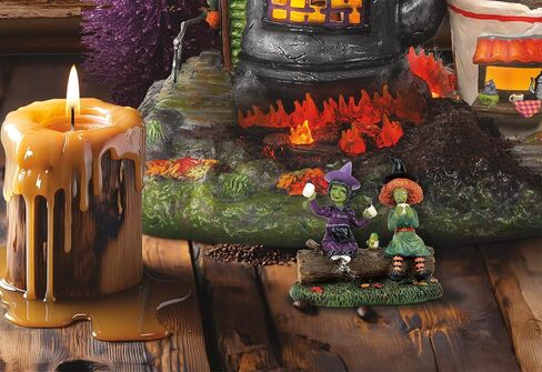 Department 56 Snow Village Halloween Accessories Jitter Witches Figurine, 3.3 Inch, Multicolor in Saudi Arabia