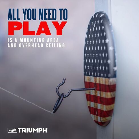 لعبة Triumph Sports Viva Sol Premium Hook and Ring Target للاستخدام في الداخل والخارج. خيارات متعددة. in Saudi Arabia