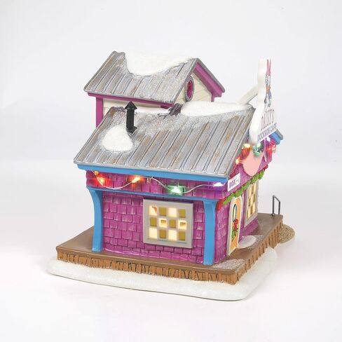 Department 56 Disney Village Daisy Duck Dockside Cafe Limited Edition Lit Building, 5.91 Inch, Multicolor in Saudi Arabia