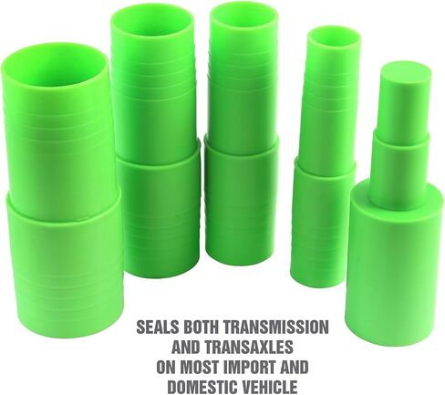 OEMTOOLS 24490 TRANSMISSION & TRANSAXLE SET SET 5 قطع الأختام معظم المركبات المحلية والاستيراد تشمل الجانبية المركزية للتصميم المتسرب مقاومًا للتسرب من 1 "إلى 2.18" أحجام in Saudi Arabia