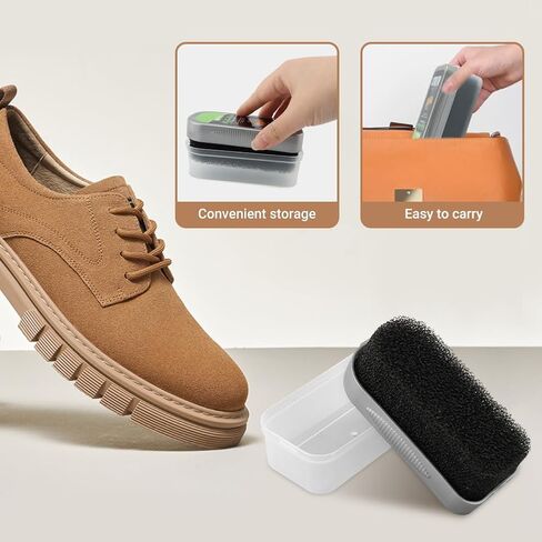 4-PCS شعرت بقعة تنظيف القبعة ، مع 2*Suede Shoe Brush 1*Cloths Brus-H 1*حقيبة تخزين لـ Cowboy و Baseball Hats in Kuwait