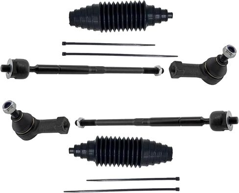 Front Left & Right Inner & Outer Tie Rods & Boots for Lancer 2011-2017 for Outlander 2014-2020 for Outlander PHEV 2018-2022 for Outlander Sport 2011-2022 for RVR 2011-2021 in Saudi Arabia