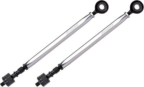 SuperATV Billet Aluminum Hex Tie Rod Kit for 2014-2018 Polaris RZR XP 1000 / RZR XP4 1000 | 2015-2023 RZR 1000 High Lifter Edition | Stock Length OEM Replacement | Made with 6061 Billet Aluminum in Saudi Arabia