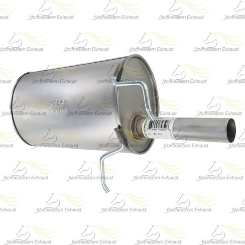 Exhaust Resonator Pipe Compatible for 2006-2011 Chevy HHR 2.4L | Stainless Steel | Northeastern Exhaust | Free Gasket and Clamps Included | Automotive Replacement Part in Saudi Arabia