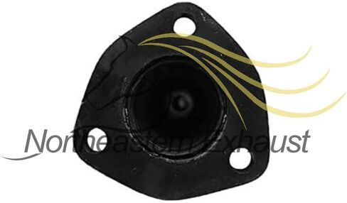 Exhaust Resonator Pipe Compatible for 1997-2001 Honda CR-V 2.0L | Stainless Steel | Northeastern Exhaust | Free Gaskets, Hangers, Clamp, and Bolt Kit Included in Saudi Arabia