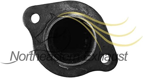 Exhaust Resonator Pipe Compatible for 1997-2001 Honda CR-V 2.0L | Stainless Steel | Northeastern Exhaust | Free Gaskets, Hangers, Clamp, and Bolt Kit Included in Saudi Arabia