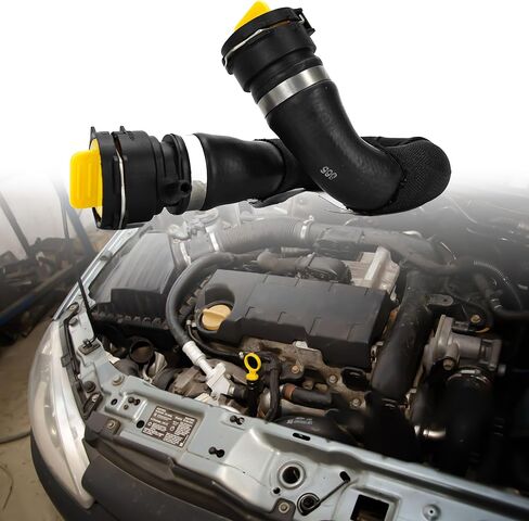 Radiator Hose Compatible with Audi A6 2006-2011 3.0L/3.2L Upper, Fit for Audi A6 Quattro 2005-2009, Replacement Radiator Upper Coolant Water Hose 4F0121101F New in Saudi Arabia