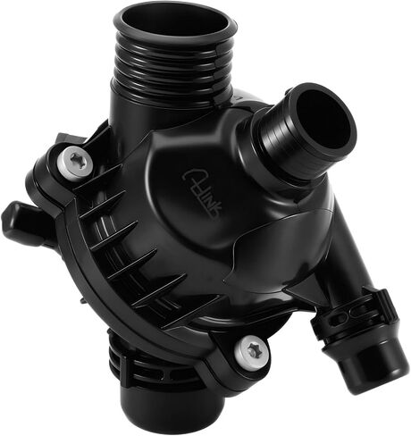 11537549476 Engine Coolant Thermostat Housing Assembly (2.5L 3.0L L6) For BMW E90 E92 E60 E83 128i 323i 325i 328i 330i 335i 525i 528i x3 Z4 in Saudi Arabia