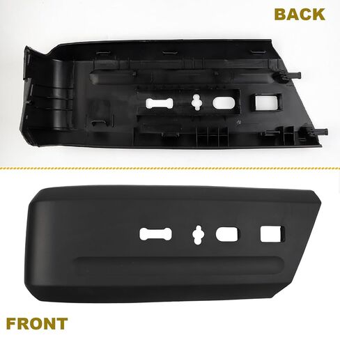 Left Driver Side Black Seat Track Switch Housing Compatible with Ford Expedition 2015 2016 2017 Seat Switch Cover Bezel Trim Panel Replaces# GL1Z-14A707-CB FL1Z-14A707-CB LH in Kuwait