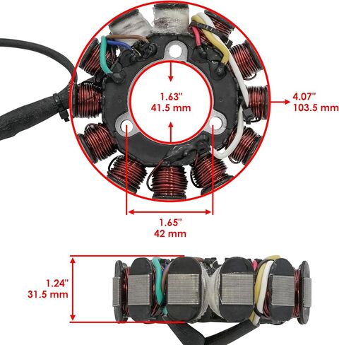 Caltric Stator Compatible With Polaris Trail Boss 325 2000-2002 in Saudi Arabia