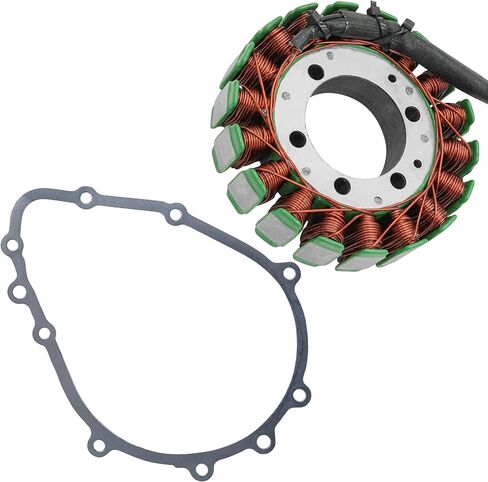 Caltric Stator و Gasket متوافق مع Kawasaki Ninja ZX-6R ZX636C ZX636D 2005 2006 in Saudi Arabia