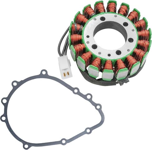 Caltric Stator و Gasket متوافق مع Kawasaki Ninja ZX-6R ZX636C ZX636D 2005 2006 in Saudi Arabia