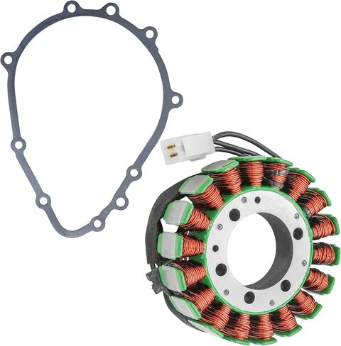 Caltric Stator و Gasket متوافق مع Kawasaki Ninja ZX-6R ZX636C ZX636D 2005 2006 in Saudi Arabia