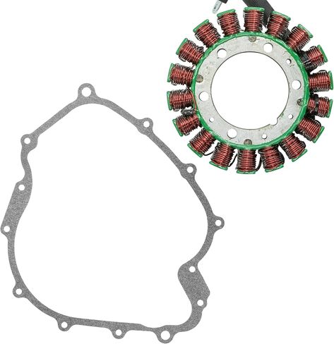 Caltric Stator and Gasket متوافق مع Yamaha Grizzly 660 YFM660F 2002 2003 2004 2005 2006 2007 2008 in Kuwait