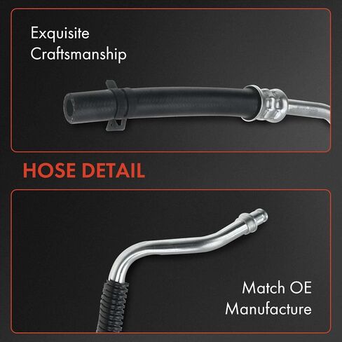 A-Premium Power Steering Hose Return Line Hose Assembly Compatible with Ford Expedition 2002-2006 4.6L 5.4L Gear To Cooler in Saudi Arabia