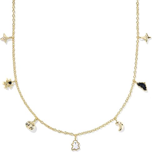 Kendra Scott Halloween Strand Necklace, 14K Gold-Plated Brass, Fashion Jewelry for Women, Multi Mix in Saudi Arabia