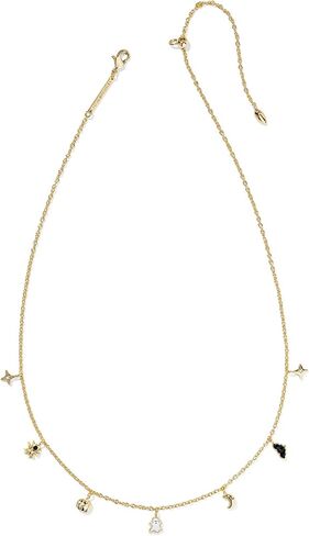Kendra Scott Halloween Strand Necklace, 14K Gold-Plated Brass, Fashion Jewelry for Women, Multi Mix in Saudi Arabia