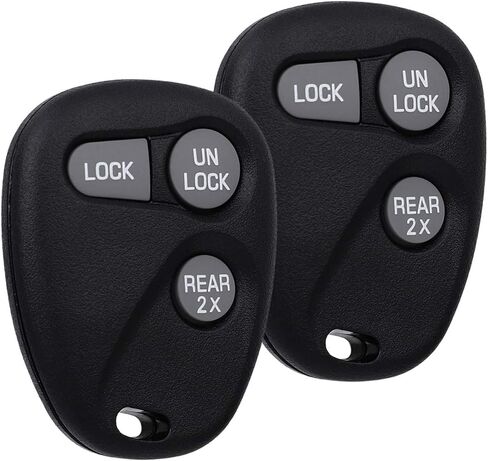 2 Pack 3 buttons Remote Control Car Key Fob 1997-1998 For Buick Century 3.1L 16245100-29, ABO1502T, 16207901-5 in Saudi Arabia