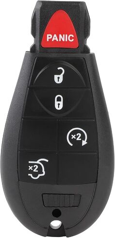 2 Pack 5 Buttons Control Care Key FOB 2008-2010 FIT for Jeep Commander 3.7L ، 2008-2010 FIT for Jeep Commander 4.7L M3N5WY783X ، IYZC01C ، 68066849،68043590AC ، IYZ-C01C ، 68066849AD in Saudi Arabia