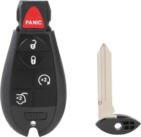 2 Pack 5 Buttons Control Care Key FOB 2008-2010 FIT for Jeep Commander 3.7L ، 2008-2010 FIT for Jeep Commander 4.7L M3N5WY783X ، IYZC01C ، 68066849،68043590AC ، IYZ-C01C ، 68066849AD in Saudi Arabia