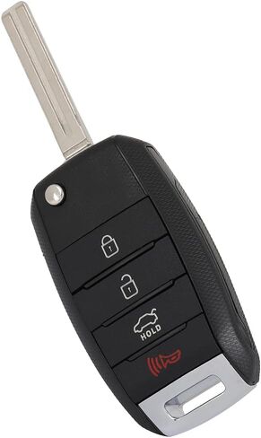 2 Pack 4 buttons Remote Control Car Key Fob 2014-2017 Fit for Kia Rio 1.6L,2013-2015 Fit for Kia Sorento 2.4L TQ8-RKE-3F05,954301W003 in Saudi Arabia