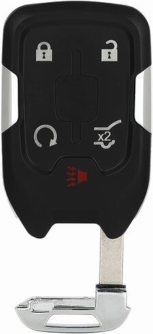 1 Pack 5 Buttons Control Care Key FOB 2020 FIT for GMC Acadia 2.0L ، 2017-2020 FIT for GMC Acadia 2.5L HYQ1AA ، 13584502،2AOKM-G1AA in Saudi Arabia