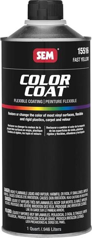 SEM 15516 Fast Yellow Color Coat - 1 Quart in Saudi Arabia