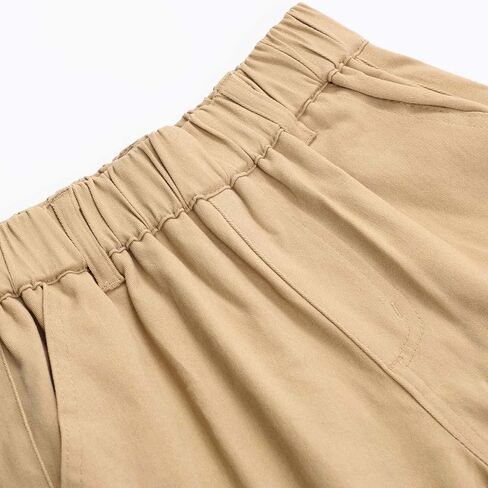 Boys Cargo Joggers Pants Baggy Casual Sweatpants Stretchy Outdoor Trousers Elastic Waist Y2k Outfits with Pockets in Saudi Arabia