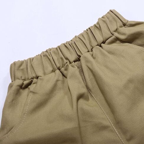 Boys Cargo Joggers Pants Comfy Pull On Trousers Stretchy Y2k Track Pants Casual Relaxed Fit Bottom with Pockets in Saudi Arabia