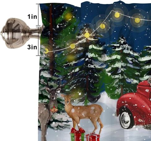 Nialnant Halloween Kitchen Valances for Windows 54'' W x 18'' L, Skull Valances for Windows, Black Kitchen Curtains Valance, Rod Pocket Halloween Window Valance for Kitchen, 1 Panel in Saudi Arabia