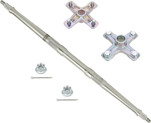 M MATI Rear Axle Shaft & Rear Wheel Hub 2PCS for Yamaha Raptor 700 YFM700 2006-2025 1S3-25381-10-00 BFK-F5381-01-00 1PE-F53K0-00-00 in Saudi Arabia