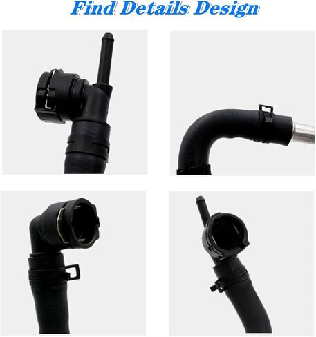 HVAC Heater Hose Kit for 2018-2024 Jeep Wrangler 2.0L, Heater Supply Pipe and Tube Replacement, Replaces 68280784AB in Saudi Arabia