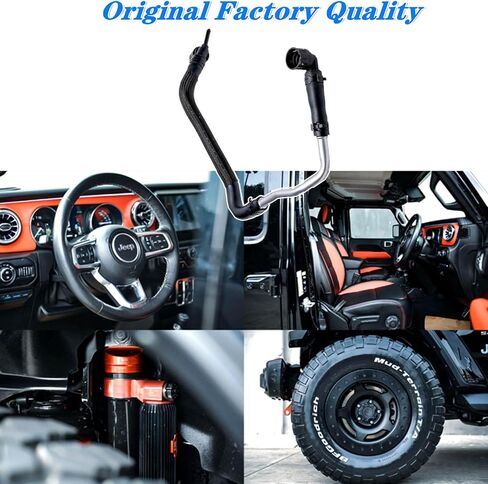 HVAC Heater Hose Kit for 2018-2024 Jeep Wrangler 2.0L, Heater Supply Pipe and Tube Replacement, Replaces 68280784AB in Saudi Arabia