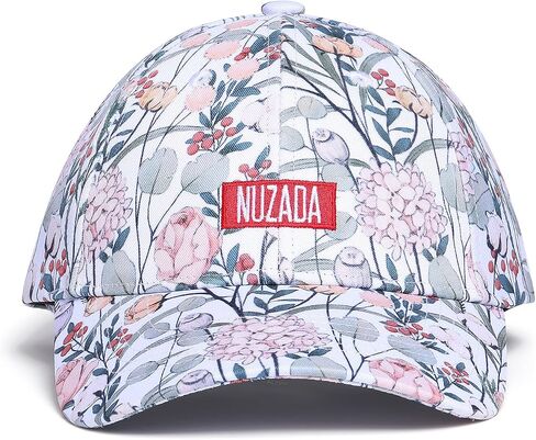 Baseball Cap Women Adjustable Floral Graphic Print Hat Stylish in Saudi Arabia