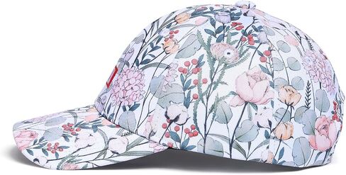 Baseball Cap Women Adjustable Floral Graphic Print Hat Stylish in Saudi Arabia