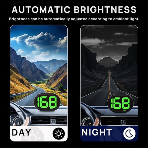 GPS Digital Speedometer for Car MPH, USB Connect Plug and Play for Car Truck Motor SUV All Vehicles, Automatic Brightness Adjustment,Large Font Display in Saudi Arabia