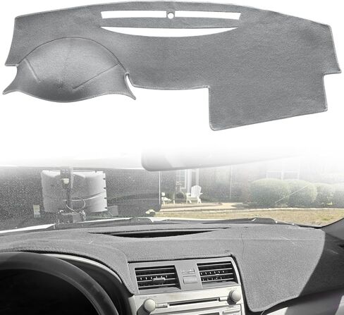 غطاء لوحة معلومات Livtee ، Dash Mat متوافق مع Toyota Camry 2007 2008 2008 2010 2011 ، يحمي لوحة القيادة من أضرار الشمس ، وملحقات السيارات (رمادي داكن) in Saudi Arabia