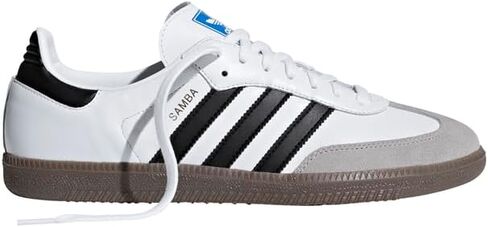 adidas Samba Og, Men's Sneaker, FTWR White Core Black Clear Granite, 12 in Saudi Arabia
