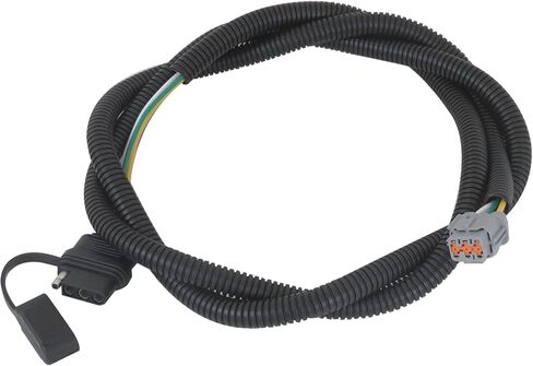 4-Way Flat Trailer Wiring Harness for Nissan Frontier 2005-2025 for Nissan Xterra 2005-2015 for Suzuki Equator 2009-2012 with 70 inches Wire for Towing in Saudi Arabia