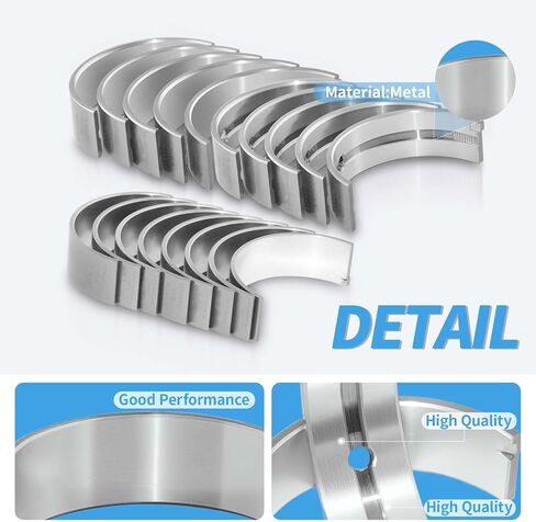 STD Connecting Rod Bearing and Main Bearings for Hyundai Accent Veloster for Kia Rio 2012-2019 1.6L L4 Engine Replace 23060-2B000 in Saudi Arabia