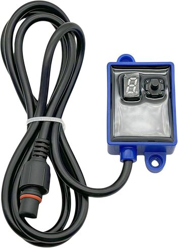 6 Pin Racing DC CDI Box Box Control Controw Control Control for GY6 50 125 150 200 250cc Scooter Moped ATV مع 1M سلك طوله 9 مراحل قابلة للتعديل رقميًا in Kuwait