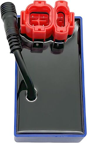 6 Pin Racing DC CDI Box Box Control Controw Control Control for GY6 50 125 150 200 250cc Scooter Moped ATV مع 1M سلك طوله 9 مراحل قابلة للتعديل رقميًا in Kuwait