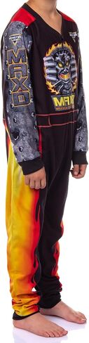 INTIMO Monster Jam Max-D Boys' Union Suit Kids Fleece Maximum Destruction Monster Truck One Piece Pajamas in Saudi Arabia