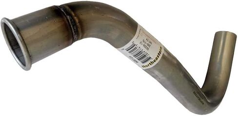 Northeastern Exhaust | Stainless Steel Intermediate Pipe, Muffler, Resonator Pipe Exhaust System Kit Compatible for Toyota Land Cruiser LX470 1998-2005 4.7L | Includes Gasket & Clamp in Saudi Arabia