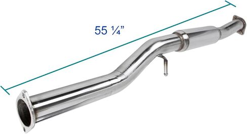 Spec-D Tuning Stainless N1 Catback Exhaust System Compatible with 2002-2007 Subaru Impreza WRX Sti 2.0L 2.5L in Saudi Arabia
