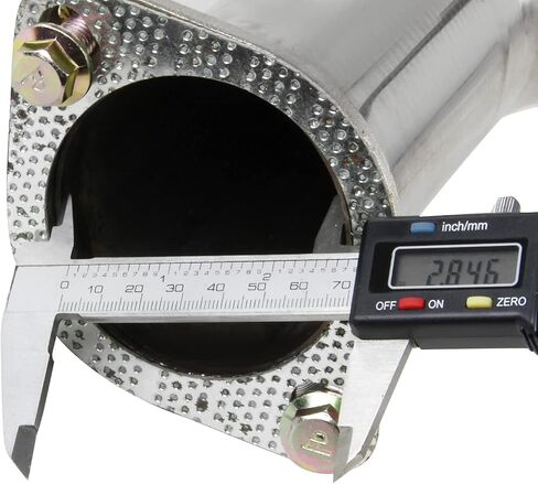 Spec-D Tuning Stainless N1 Catback Exhaust System Compatible with 2002-2007 Subaru Impreza WRX Sti 2.0L 2.5L in Saudi Arabia